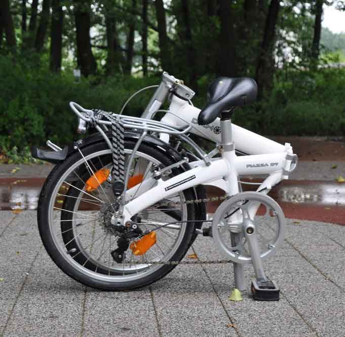 Bicicleta plegable dahon plegada