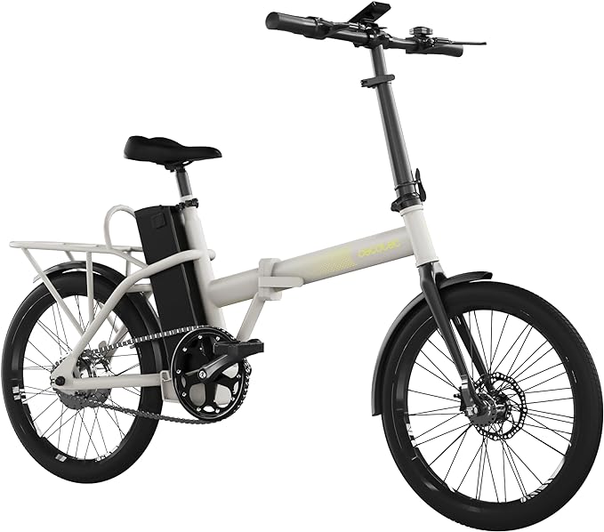 bicicleta electrica plegable adulto cecotec flexi barata