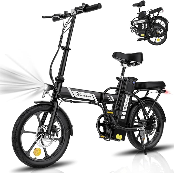 Bicicleta electrica plegable evercross