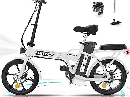 bicicleta eléctrica plegable hitway bk5