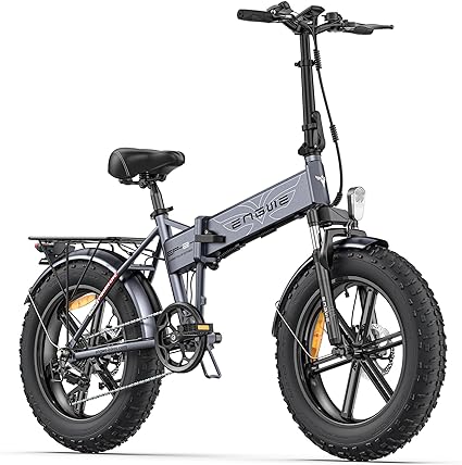 Bicicleta electrica plegable fatbike todo terreno ruedas gordas