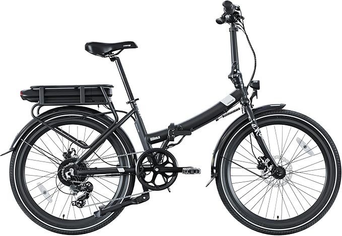 bicicleta eléctrica plegable rueda 24 pulgadas