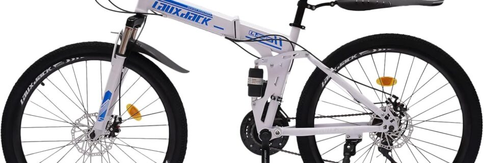 bicicleta de montaña mtb plegable con suspension